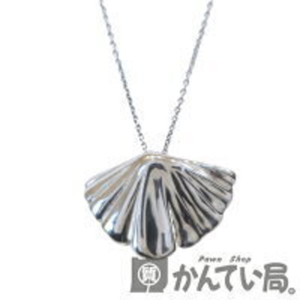 Tiffany Co Shell Motif Necklace Sterling Silver